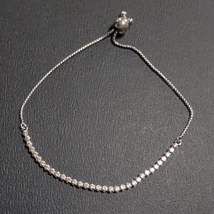 Genuine Pandora Silver Bracelet with Zirconias